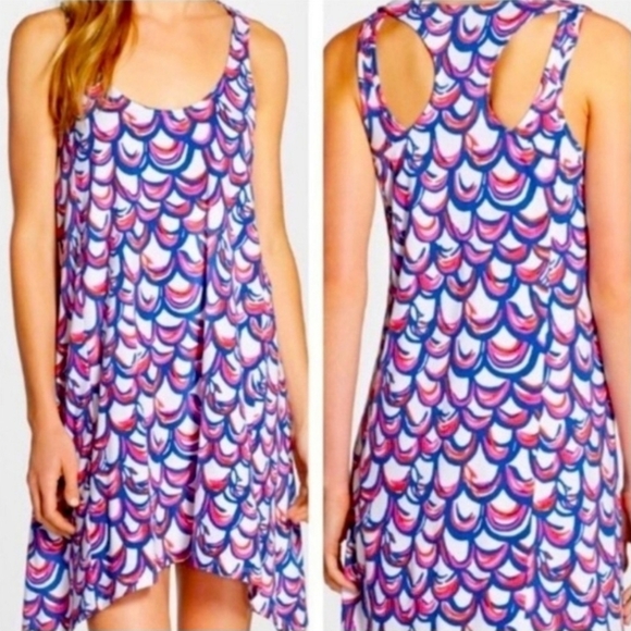 Lilly Pulitzer Monterey Tank Dress in Gillty print.  Patriotic - Size Small. - Picture 4 of 15